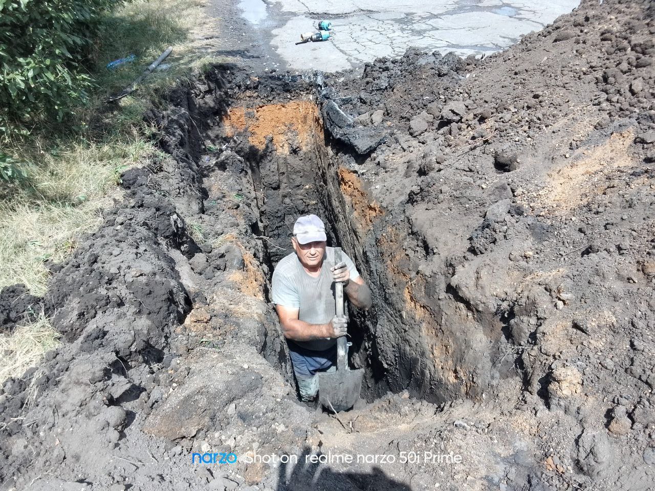 Водоснабжение восстановится по окончании работ.